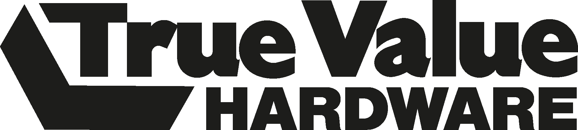 True Value Hardware Black Logo Vector Logo